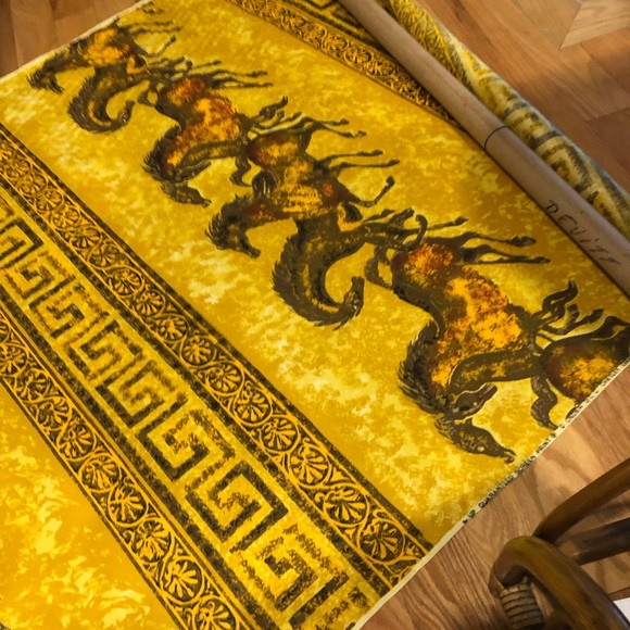 Chetley Originals Fabric-Vintage. Greek Horse design. - Picture 6 of 13